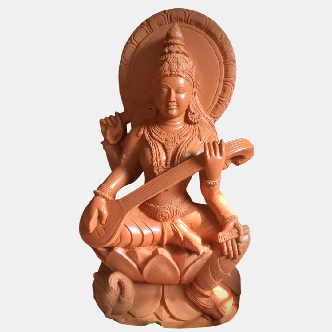 3 Feet Saraswati statue