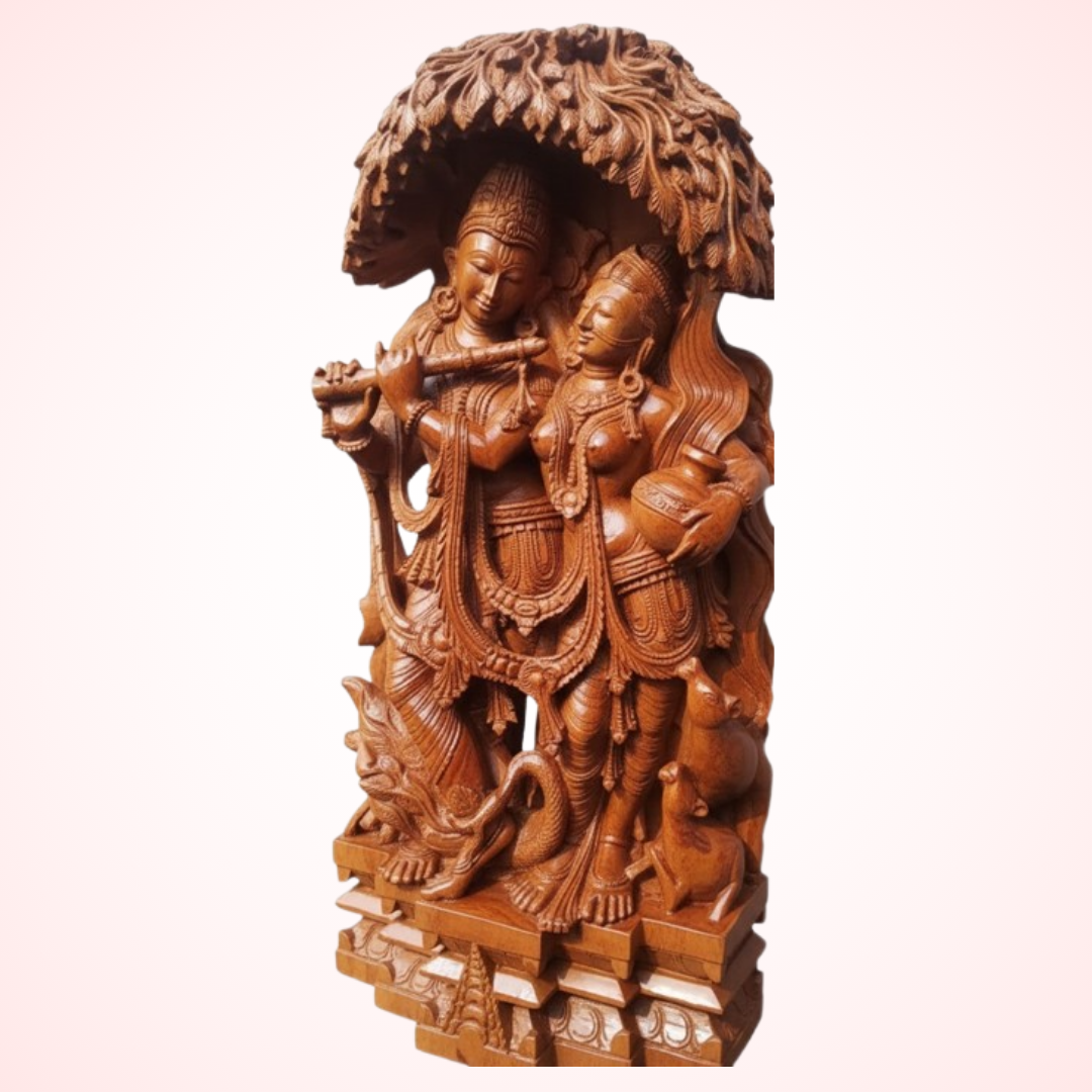 4 Feet Radha Krishna