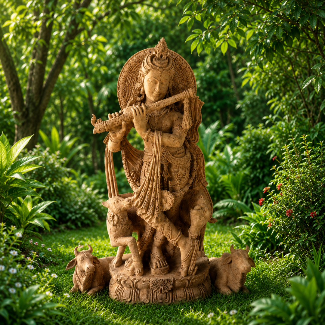 4 Feet Lord Krishna Statue - A8