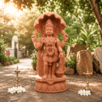2 Feet Lord Vishnu Statue in Khandalite Stone