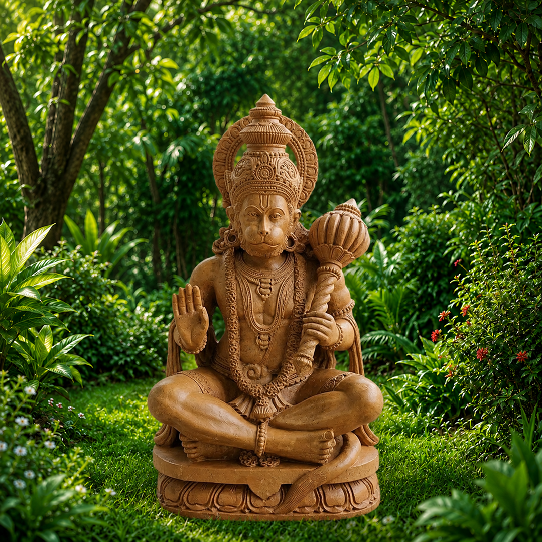 2 Feet Ram Hanuman Statue