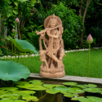 4 Feet Divine Standing Lord Krishna Statue
