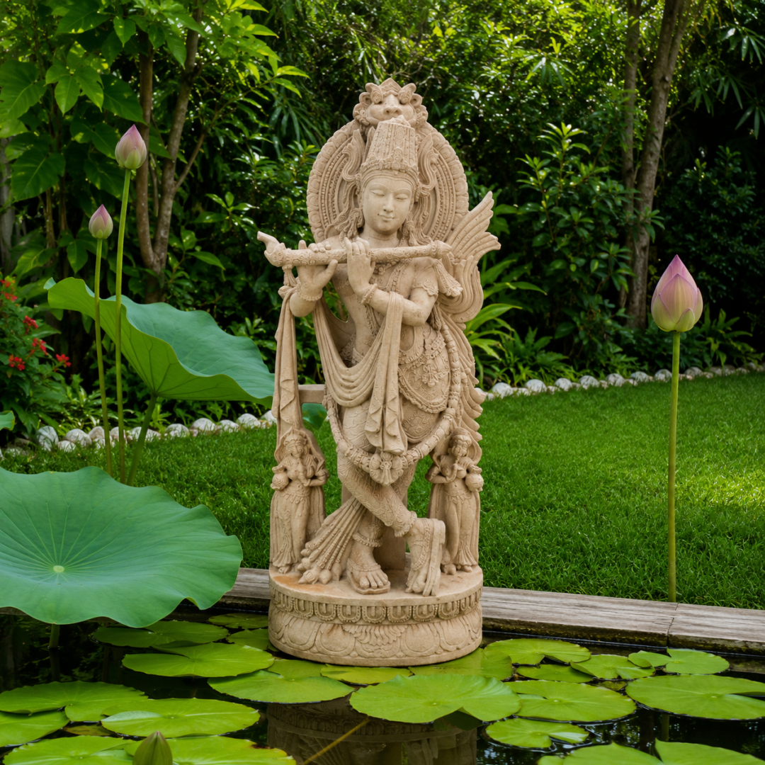 30Inches Divine Lord-Krishna Statue