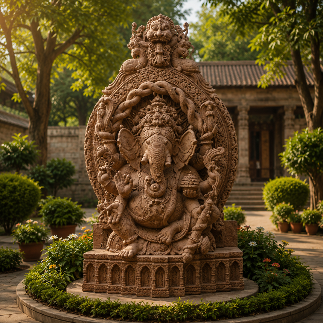 42 Inches Handcrafted Lord Ganesh Statue