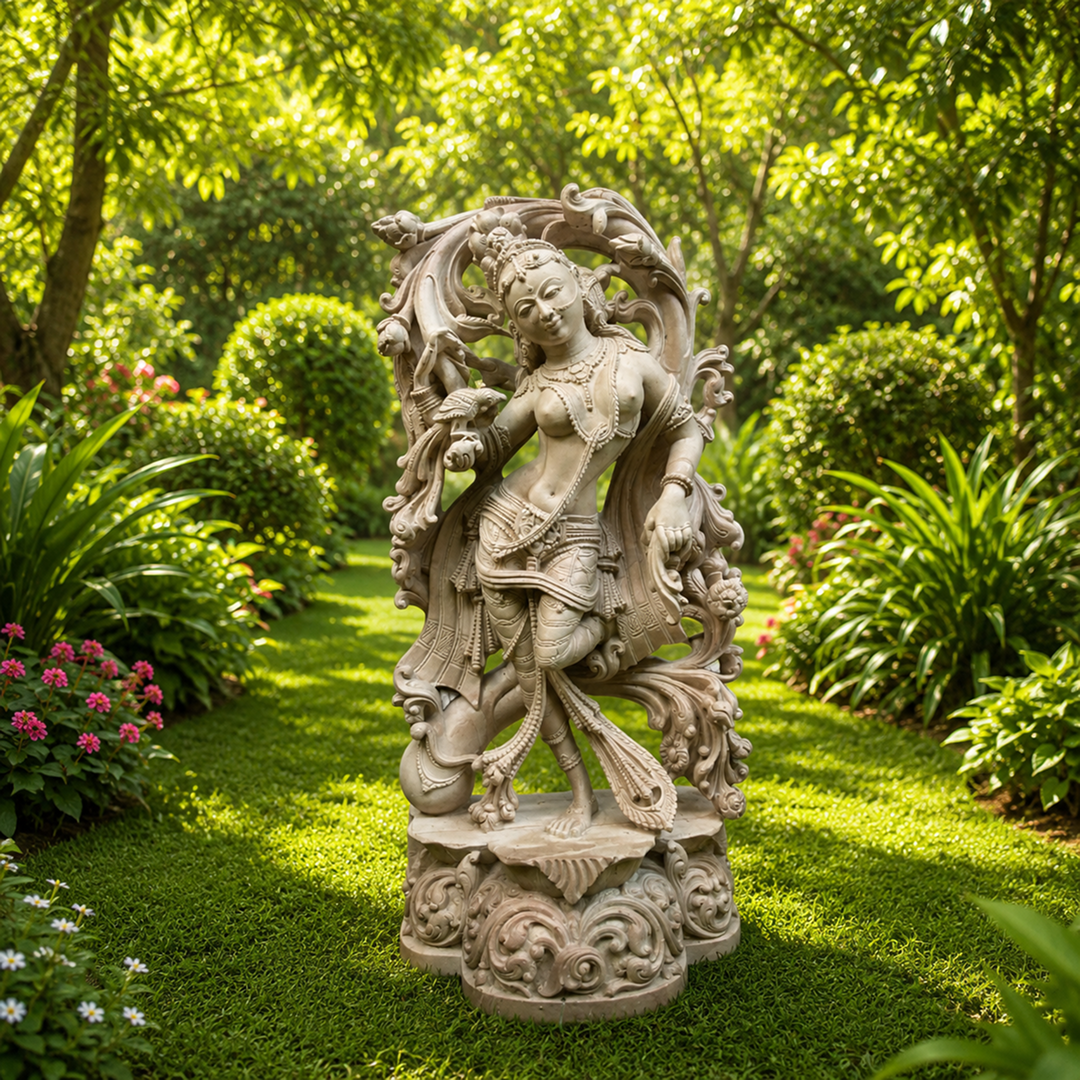 2 FT Devdasi Statue - D10