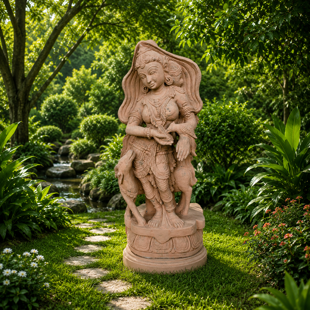 4 FT Devdasi Statue - D11