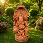 6FT Lord Ganesha Khandalite Stone a1